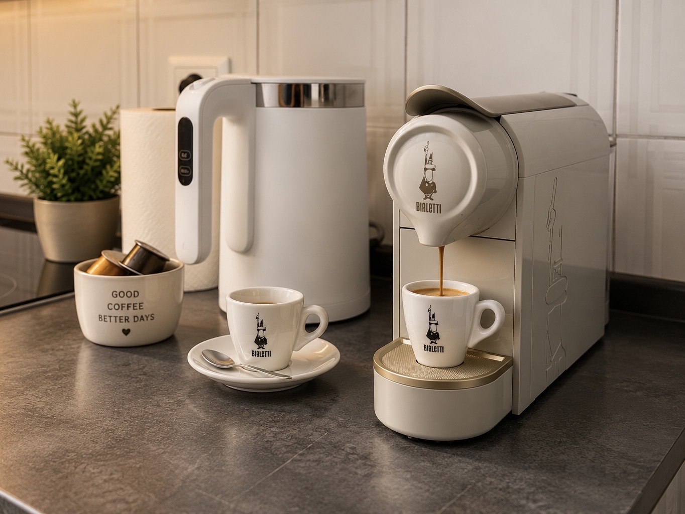 The Urban Lodge Bialetti coffee machine
